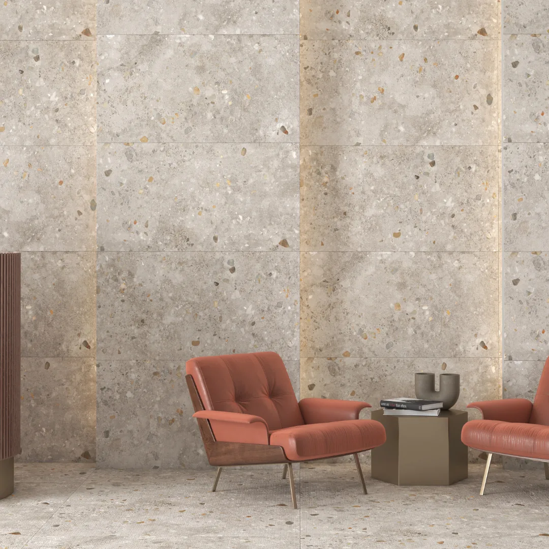 Exotica Stone Pearl, terrazzo wall tile for kitchen